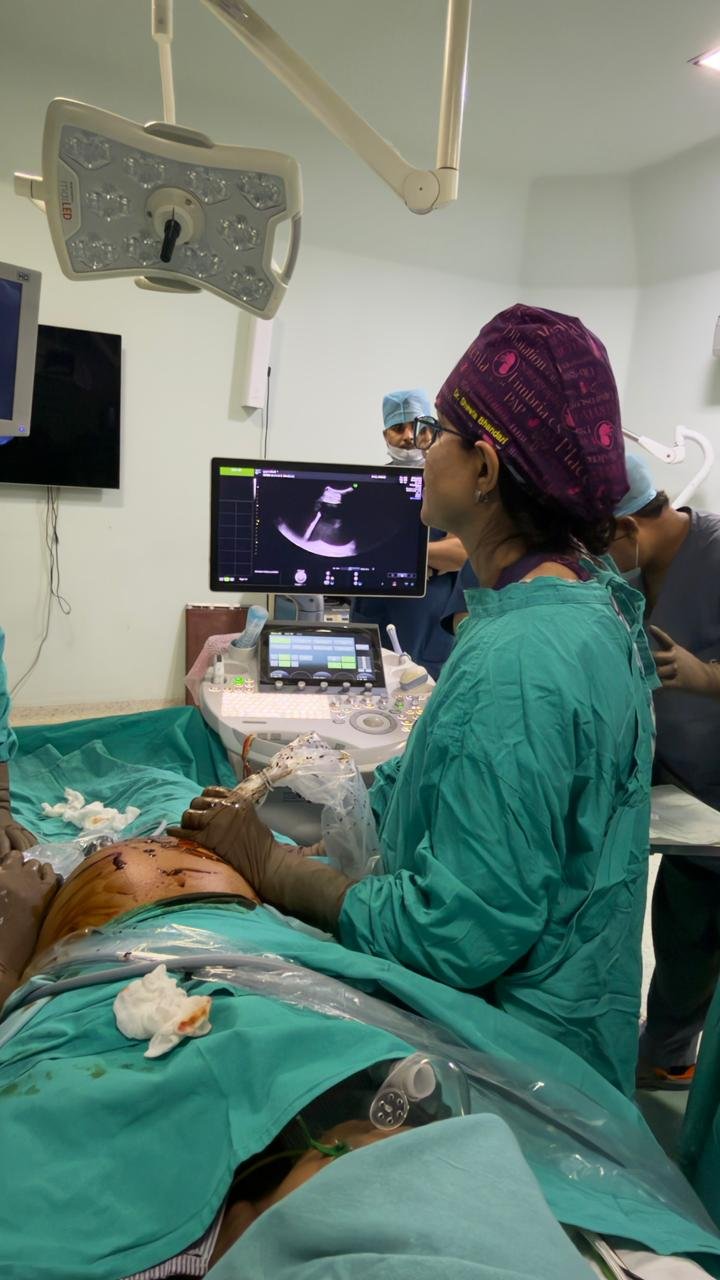Successfully Conducted MP’s First Fetoscopy by Dr Shweta Bhandari